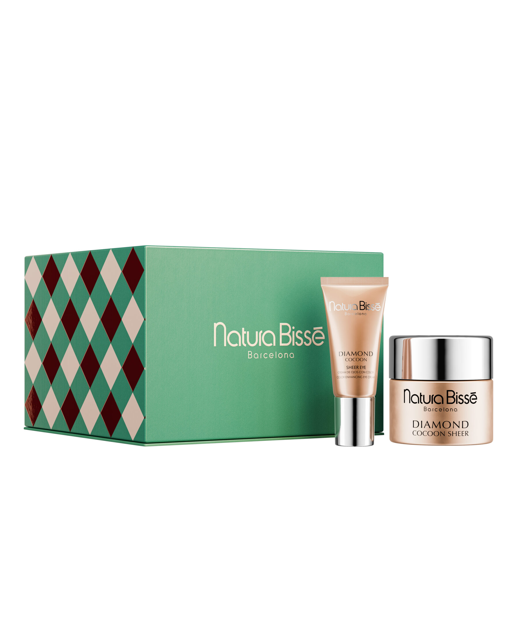 Natura Bissé The Bare Skin Essentials Set the Diamond Cocoon Sheer set.